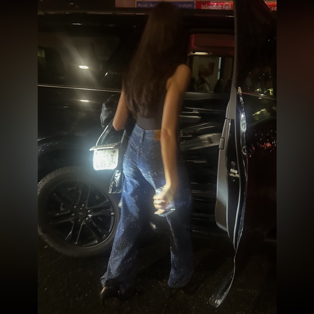 Maje Rhinestone Jeans